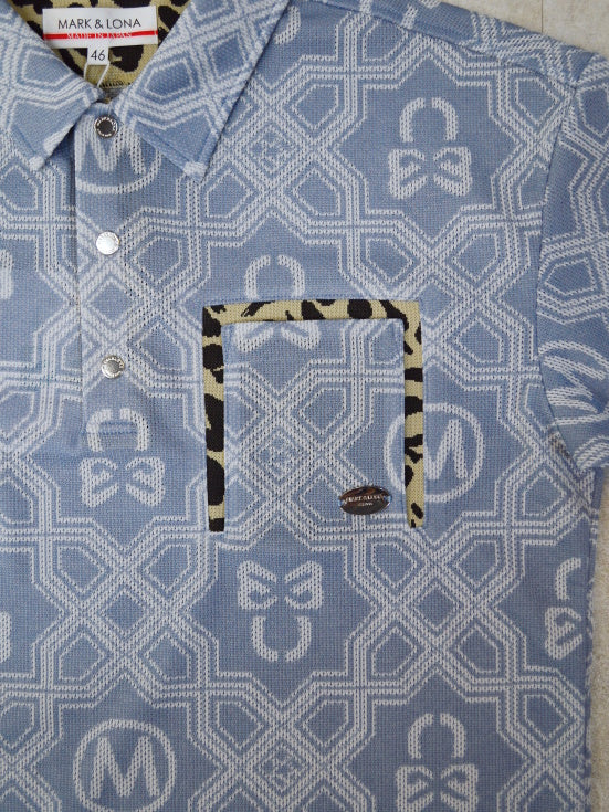 Dominant Mesh Shirt | MEN / SAX