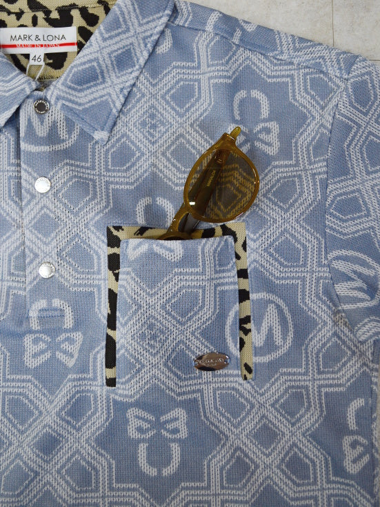 Dominant Mesh Shirt | MEN / SAX