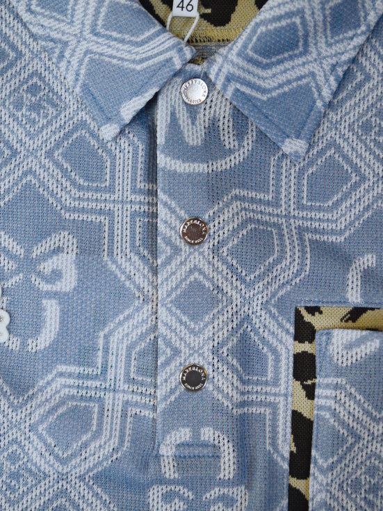 Dominant Mesh Shirt | MEN / SAX