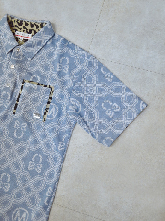 Dominant Mesh Shirt | MEN / SAX