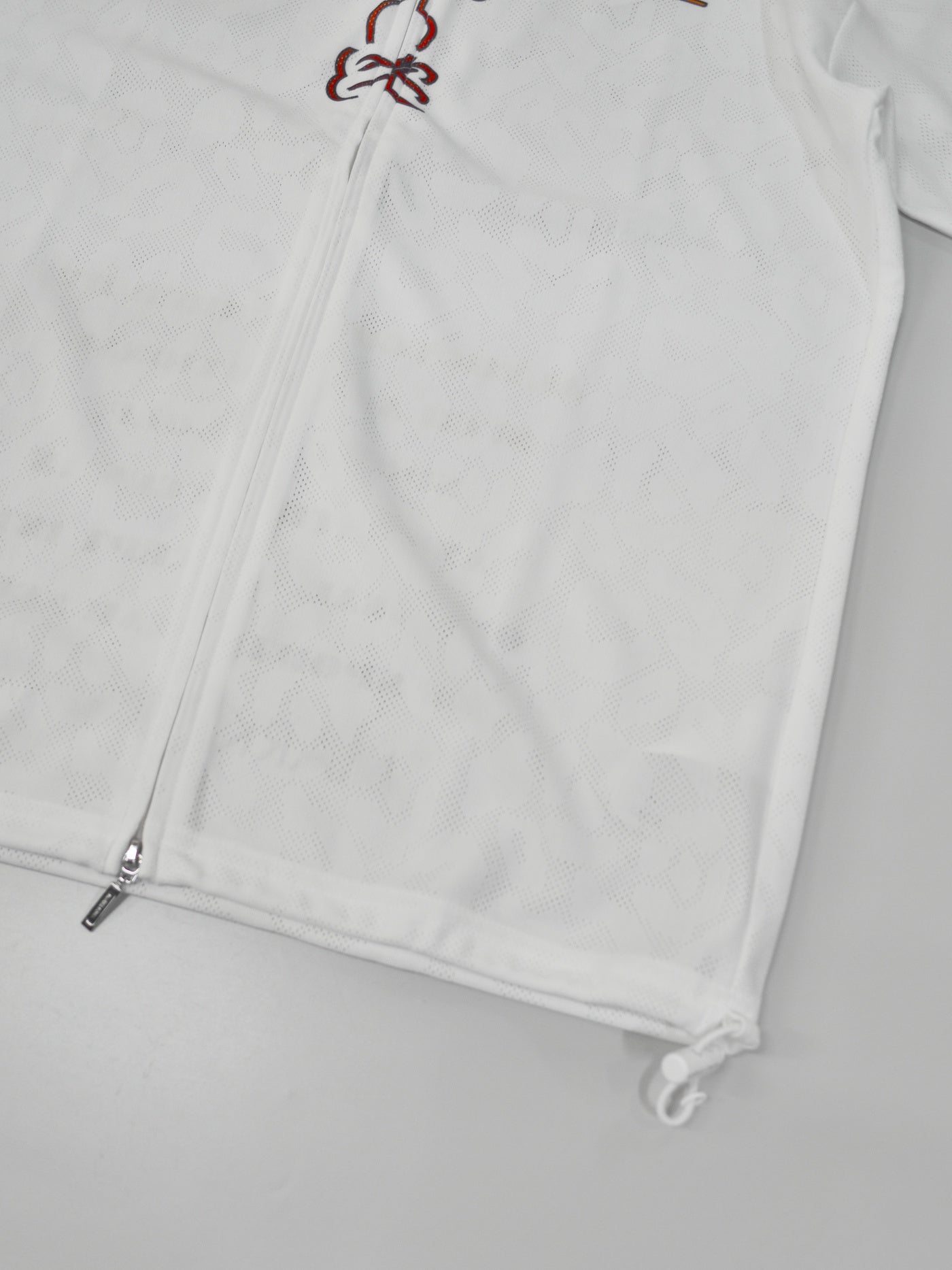 Fragment Jacquard Mock Tee | MEN / WHITE
