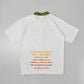 Fragment Jacquard Mock Tee | MEN / WHITE