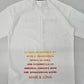 Fragment Jacquard Mock Tee | MEN / WHITE