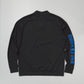 Fractur Smooth Mock Neck | MEN / BLACK