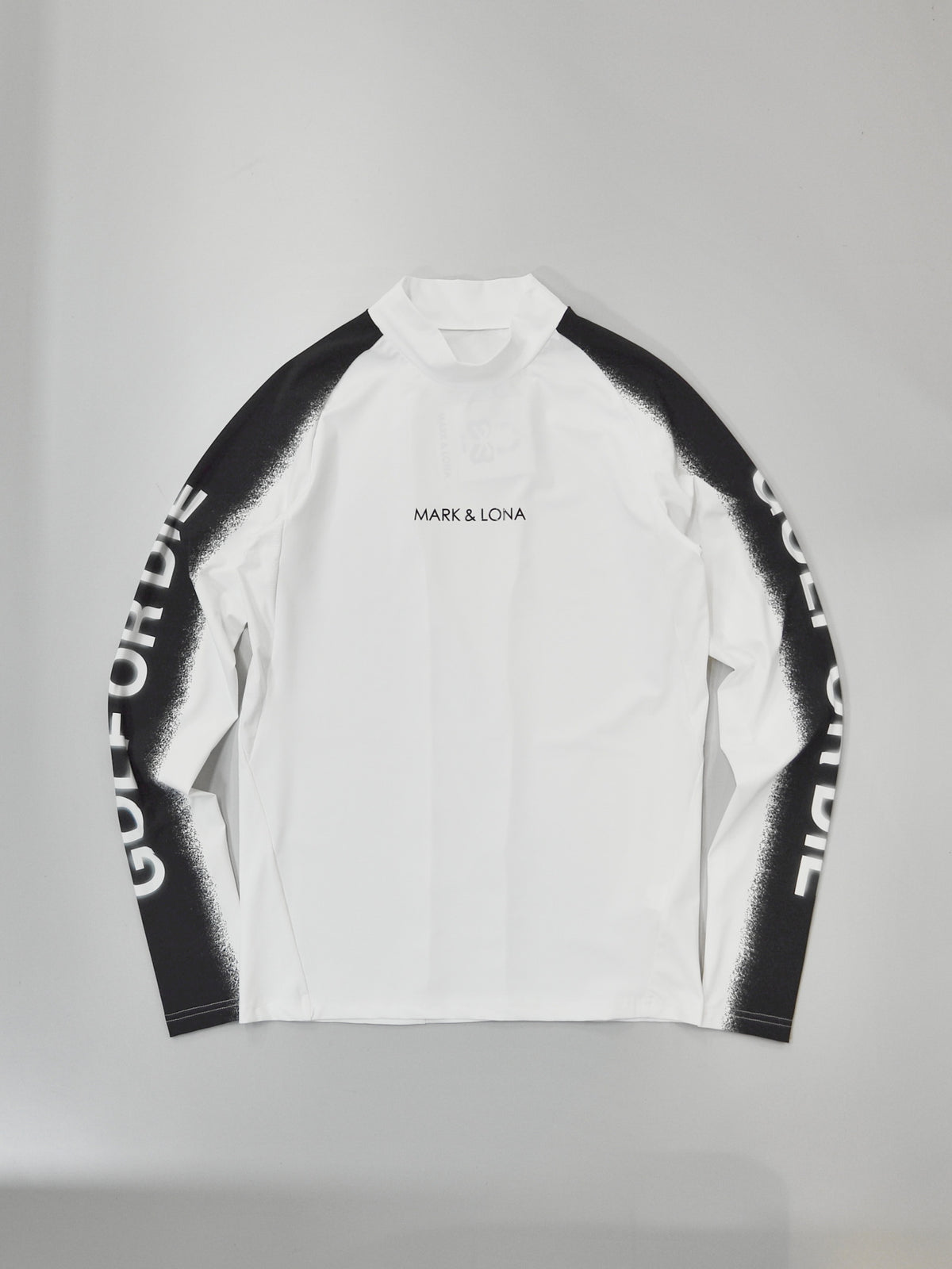 Vanguard Panel Mock Neck | MEN / WHITE