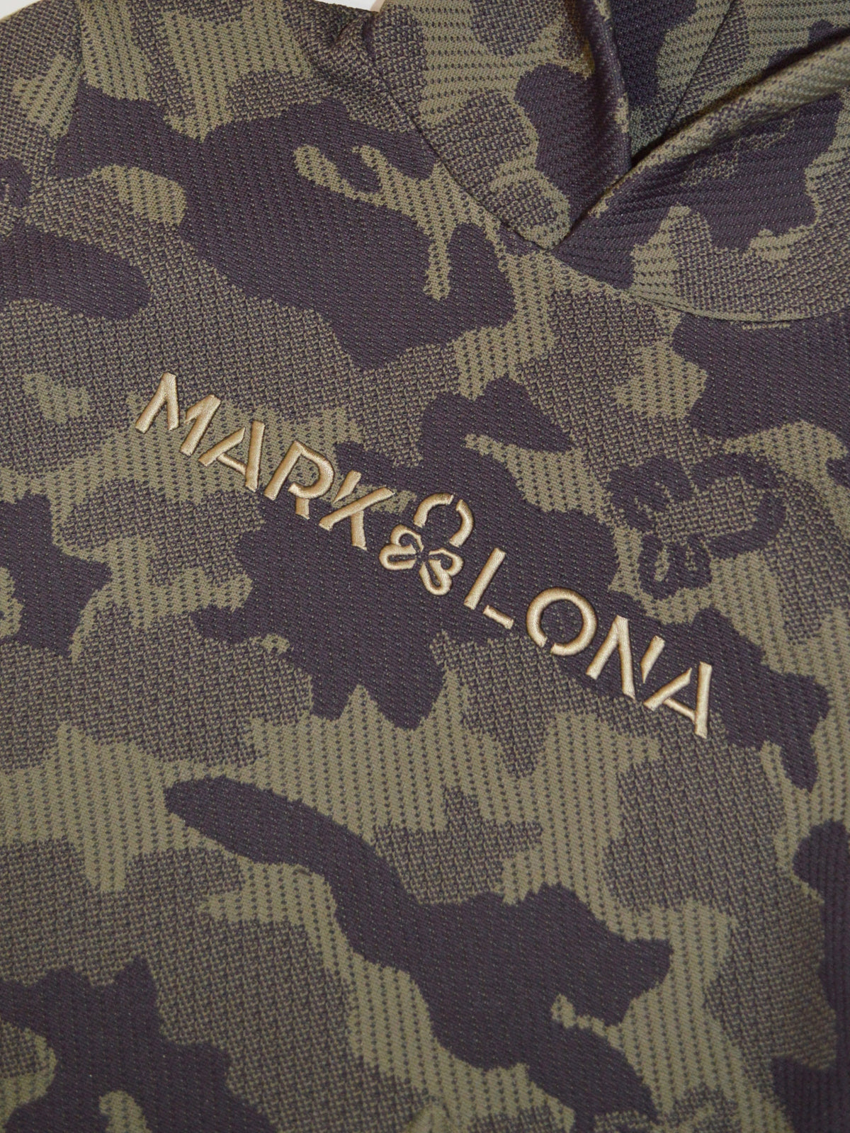 Mercury Camo Jacquard Knit Hoodie | MEN / KHAKI