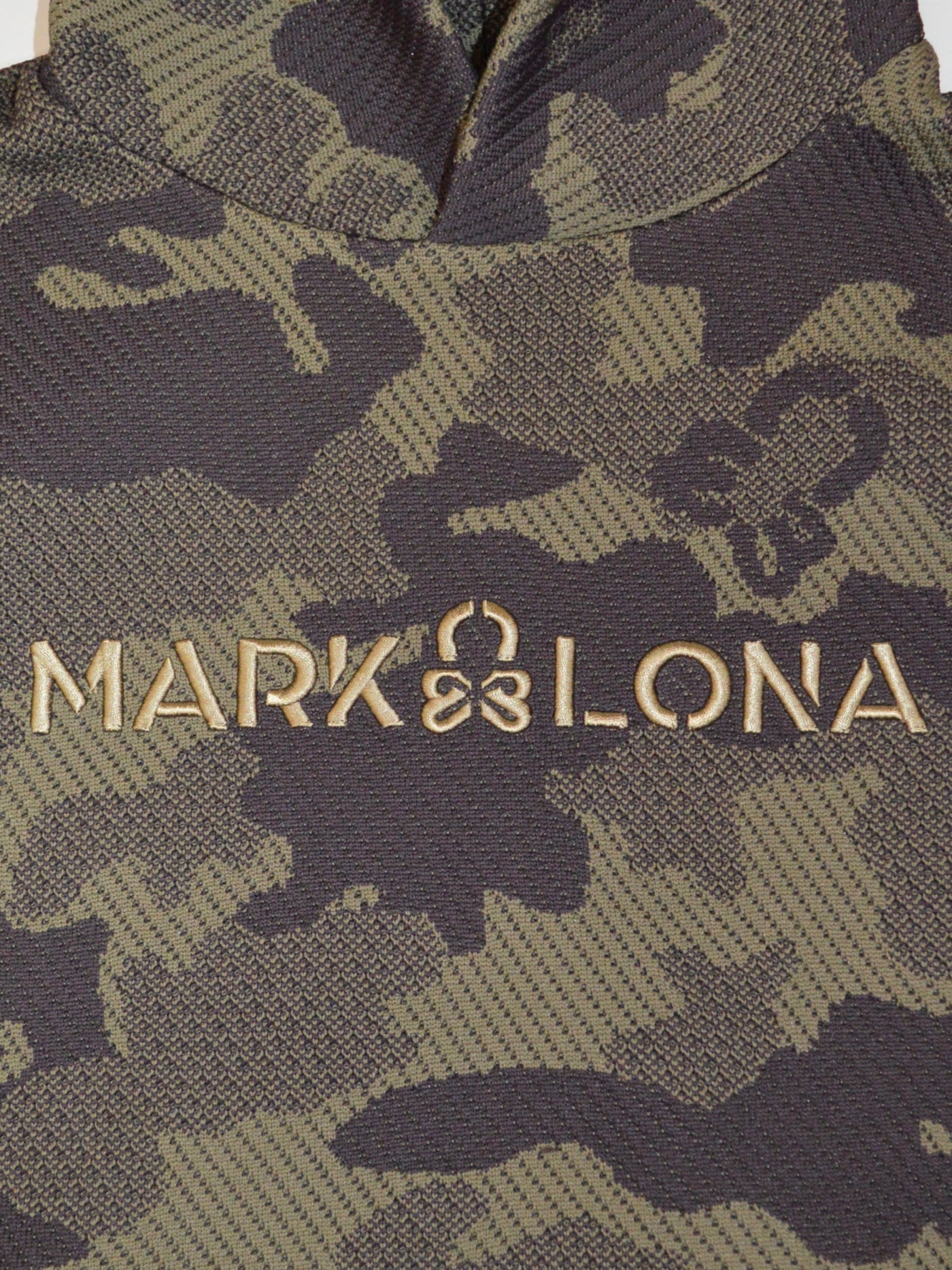 Mercury Camo Jacquard Knit Hoodie | MEN / KHAKI
