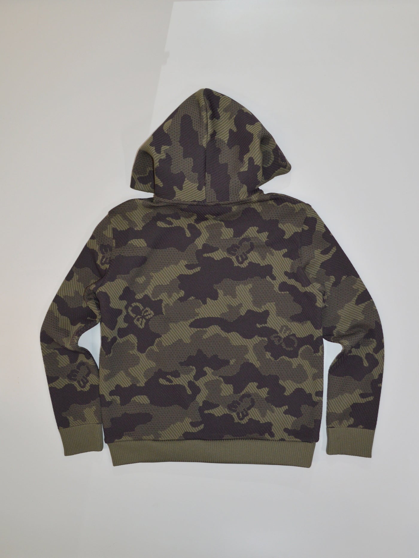 Mercury Camo Jacquard Knit Hoodie | MEN / KHAKI