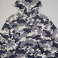 Mercury Camo Jacquard Knit Hoodie | MEN / NAVY