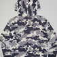 Mercury Camo Jacquard Knit Hoodie | MEN / NAVY