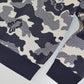 Mercury Camo Jacquard Knit Hoodie | MEN / NAVY