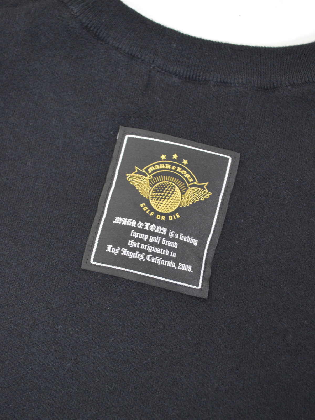 Triumph Cashmere Blend Knit | MEN / BLACK