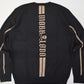Fraktur Shimmer Crewneck Knit | MEN / BLACK