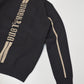 Fraktur Shimmer Crewneck Knit | MEN / BLACK