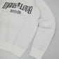 Fraktur Shimmer Crewneck Knit | MEN / WHITE