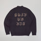 Fraktur Monogram Knit Jacket | MEN / BLACK