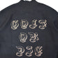 Fraktur Monogram Knit Jacket | MEN / BLACK