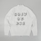 Fraktur Monogram Knit Jacket | MEN / WHITE