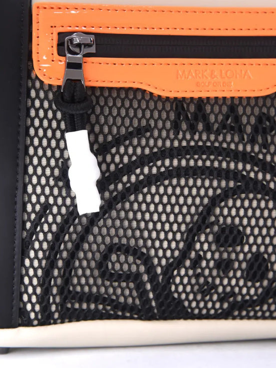 Icon Skull Mesh Cooler Cart Bag | BEIGE