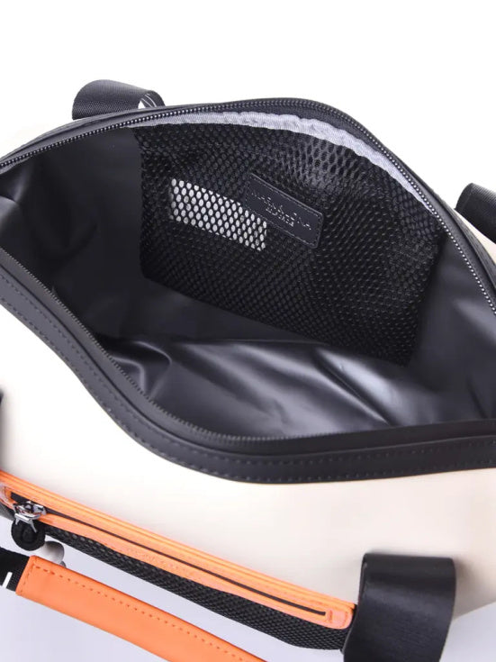 Icon Skull Mesh Cooler Cart Bag | BEIGE