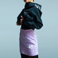 Gauge Garment Dye Skirt | WOMEN / LAVENDER