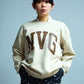 NVG New Used Crew Sweat Shirt(BEIGE)