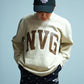 NVG New Used Crew Sweat Shirt(BEIGE)