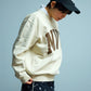 NVG New Used Crew Sweat Shirt(BEIGE)