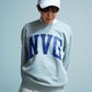 NVG New Used Crew Sweat Shirt(GREY)