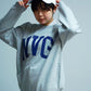 NVG New Used Crew Sweat Shirt(GREY)