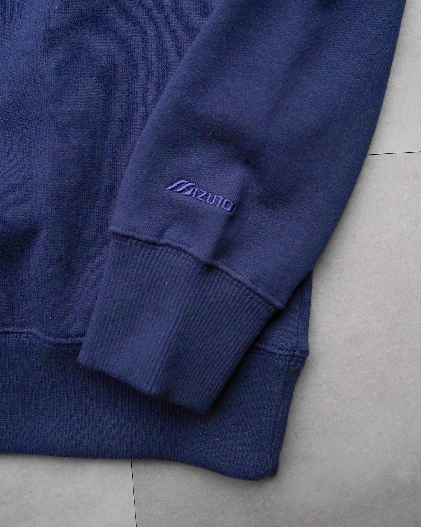 MIZUNO Classic Logo Print Crew Sweat(NAVY)