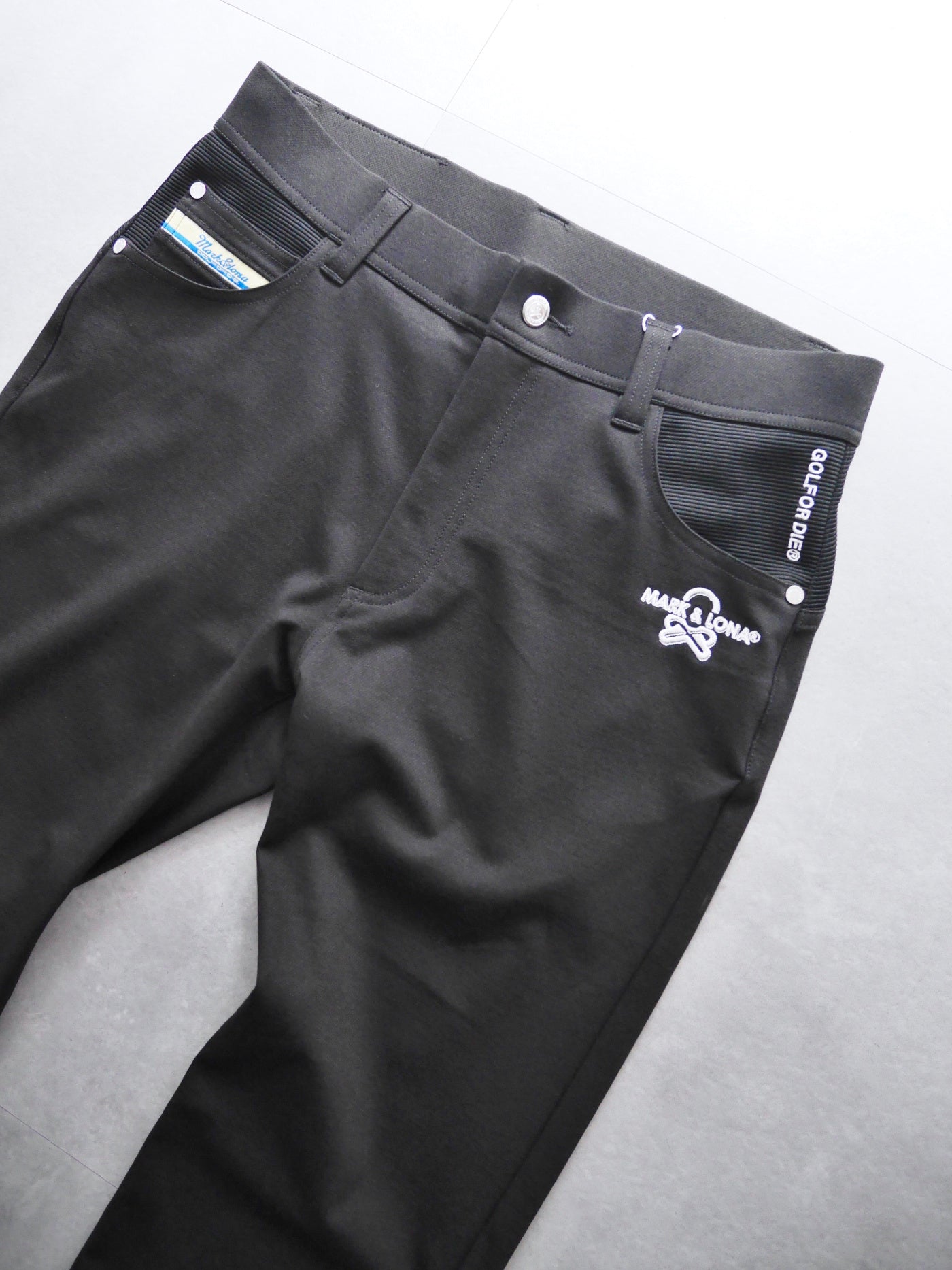 Option Flex Stretch Slim Pants | MEN / BLACK