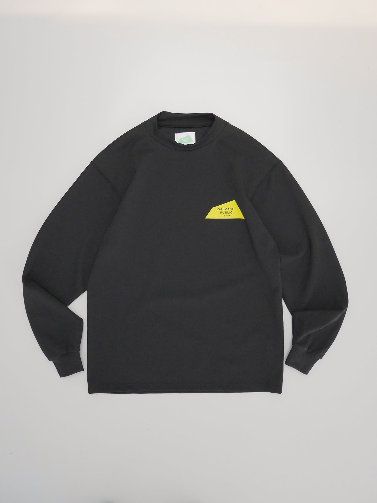 ［サルベージパブリックコレパ］マロオモックネック L/S  / Black
