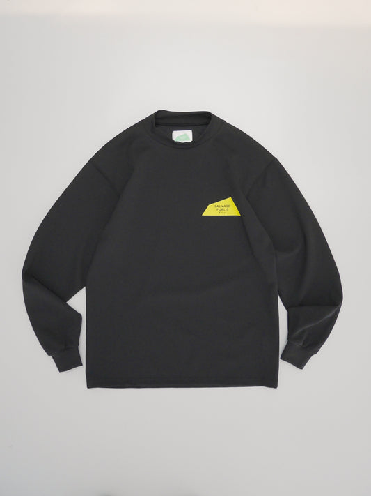 ［サルベージパブリックコレパ］マロオモックネック L/S  / Black