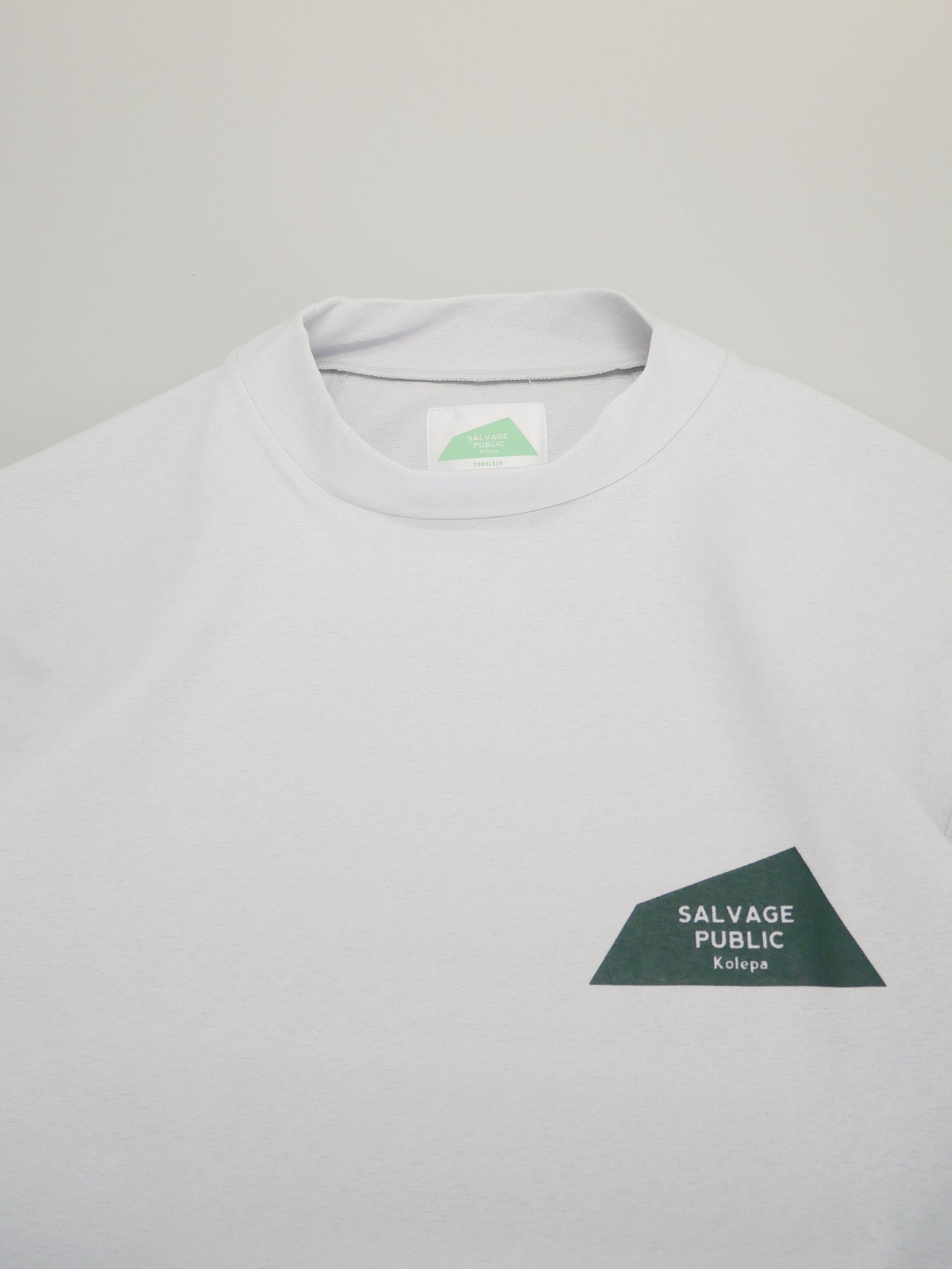 ［サルベージパブリックコレパ］マロオモックネック L/S  / Ice Grey