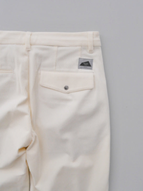 SVKA4026［サルベージパブリックコレパ］ウカコーデュロイトラウザーズ / IVORY