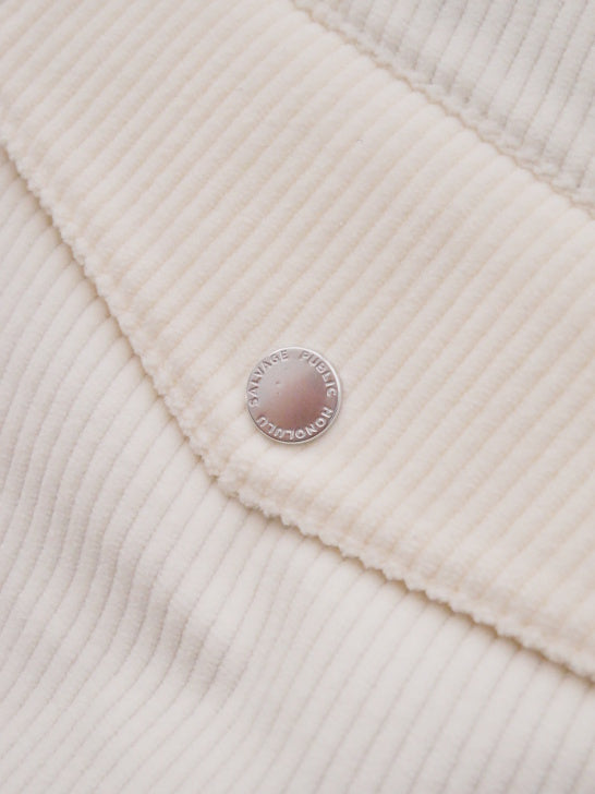 SVKA4026［サルベージパブリックコレパ］ウカコーデュロイトラウザーズ / IVORY