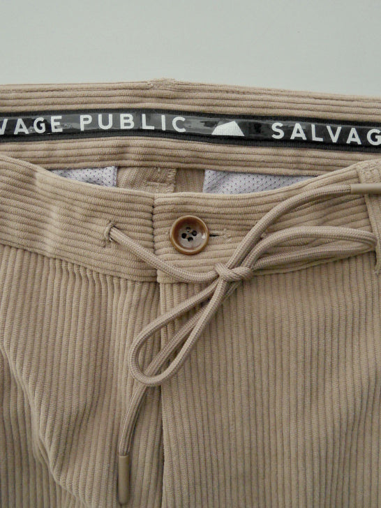 SVKA4026［サルベージパブリックコレパ］ウカコーデュロイトラウザーズ / BEIGE