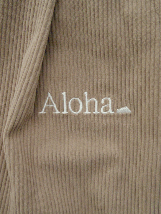 SVKA4026［サルベージパブリックコレパ］ウカコーデュロイトラウザーズ / BEIGE