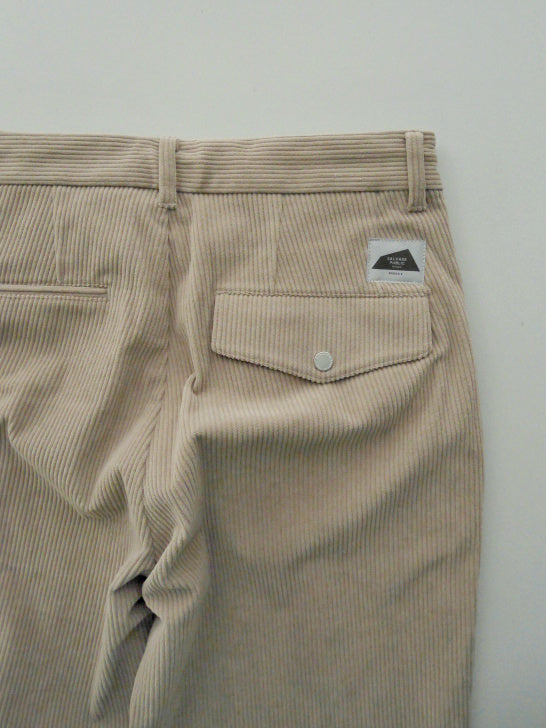 SVKA4026［サルベージパブリックコレパ］ウカコーデュロイトラウザーズ / BEIGE
