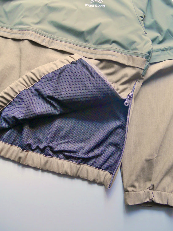 Atlas Blend Detachable Jacket | MEN / KHAKI