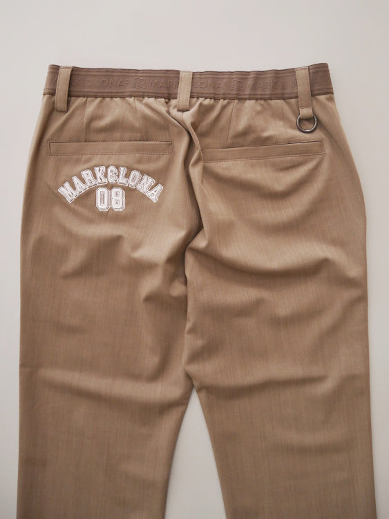 Atlas Blend Round Trousers | MEN / KHAKI