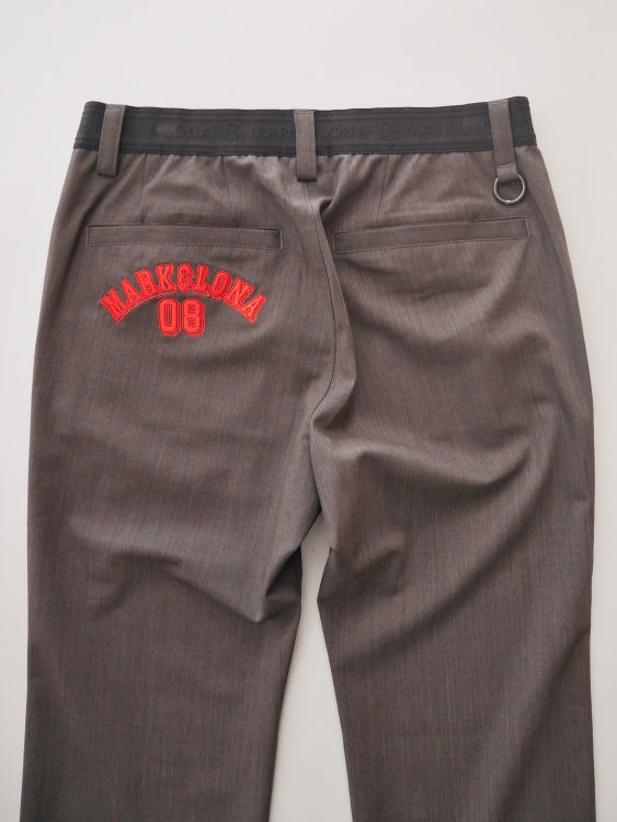 Atlas Blend Round Trousers | MEN / BLACK