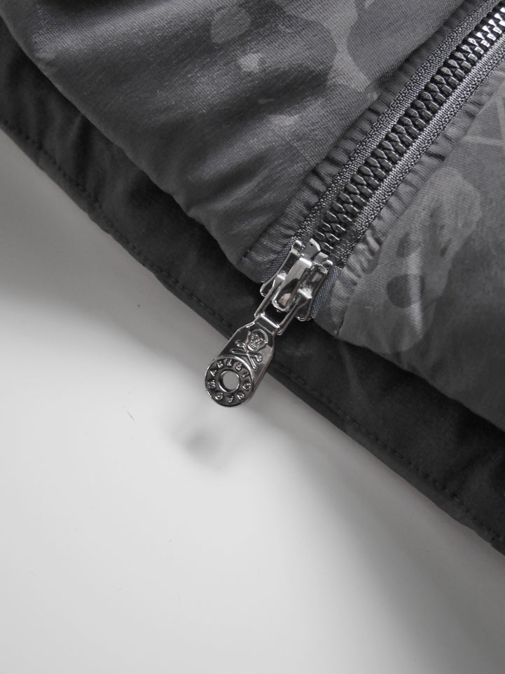 ACD Camo Goose Down Vest  | MEN / BLACK