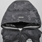 ACD Camo Goose Down Vest  | MEN / BLACK