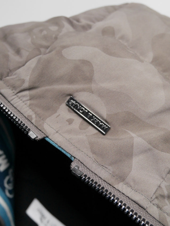 ACD Camo Goose Down Vest  | MEN / BEIGE