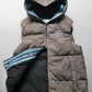 ACD Camo Goose Down Vest  | MEN / BEIGE