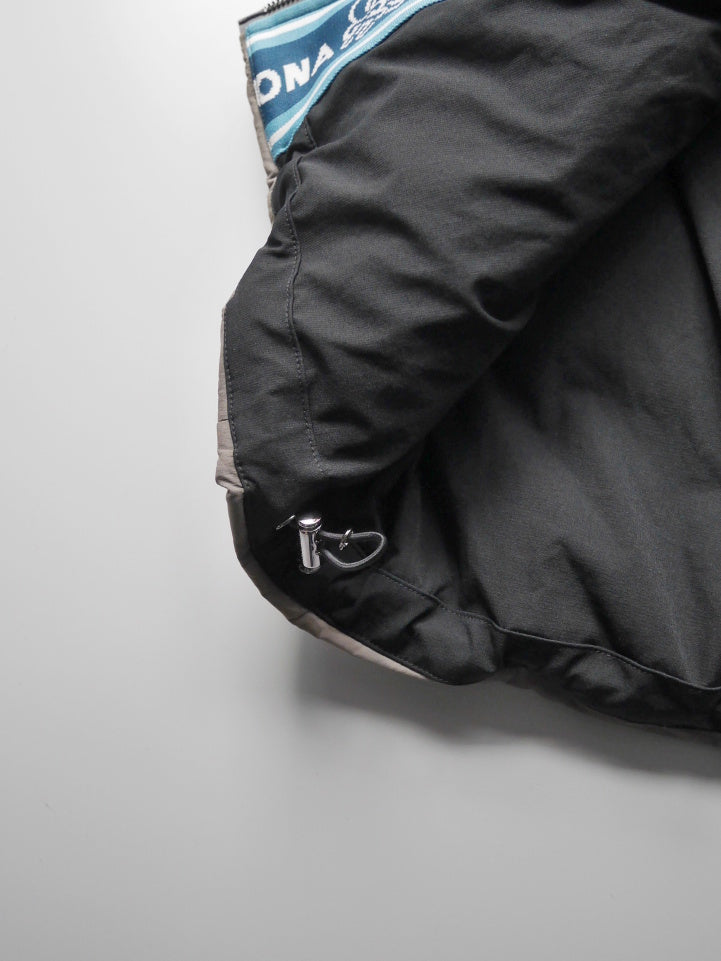 ACD Camo Goose Down Vest  | MEN / BEIGE