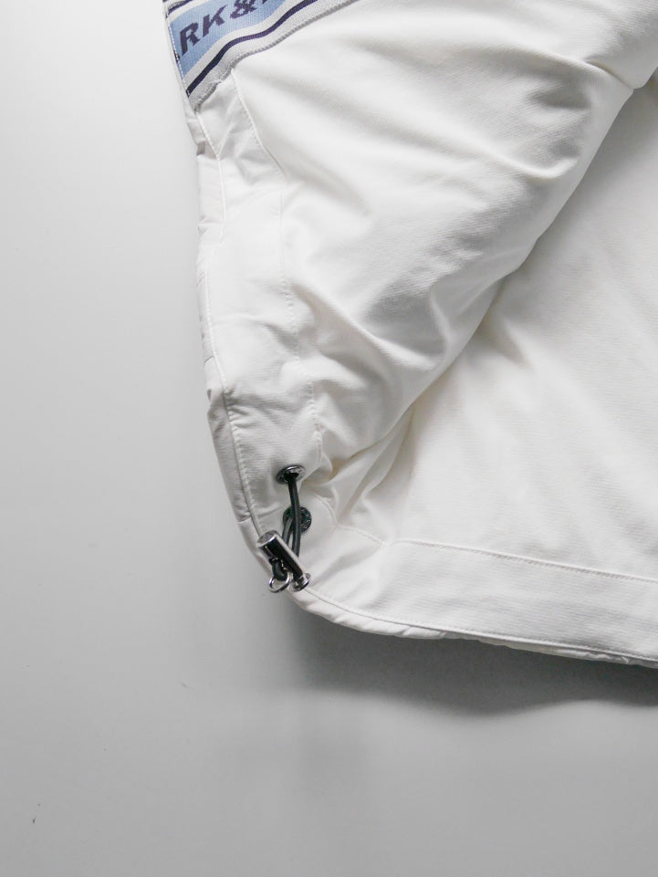 ACD Camo Goose Down Vest  | MEN / WHITE