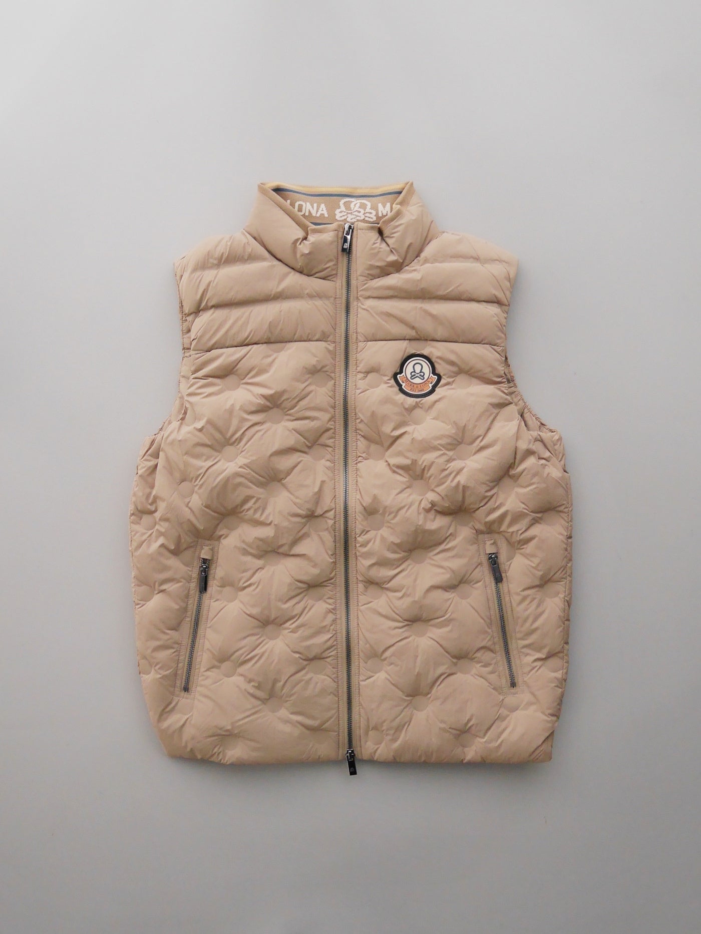 Synk Seamless Down Vest   | MEN / KHAKI